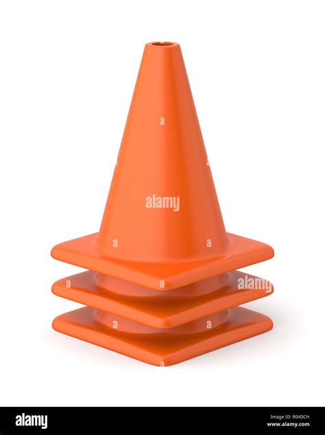 Lane Cones Cut Out Stock Images And Pictures Alamy