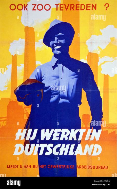 A German Wartime Propaganda Poster Stock Photo Alamy