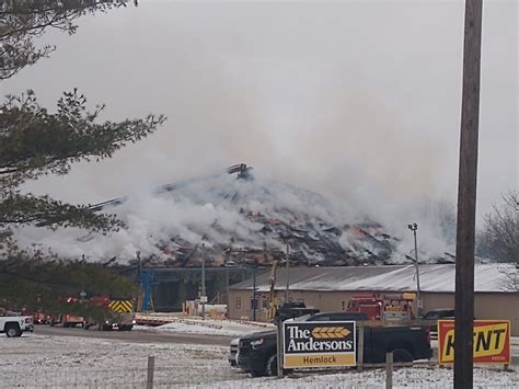 Fire Destroys Michigan Corn Facility Brownfield Ag News