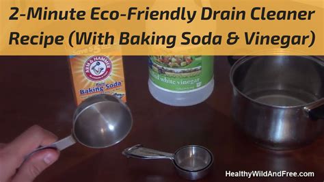 Unclog Drain With Baking Soda And Vinegar - All You Need Infos