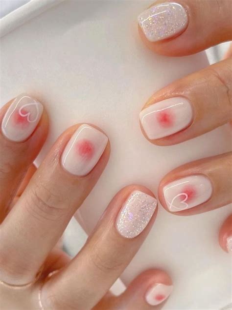 45 Most Pretty Korean Blush Nails To Elevate Your Nail Game Blush