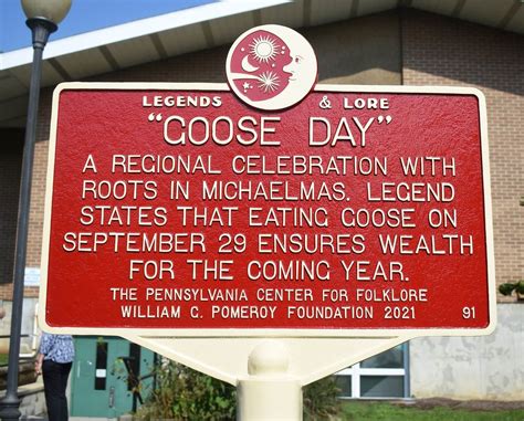 “GOOSE DAY” | William G. Pomeroy Foundation