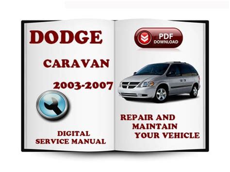 Dodge Caravan 2003 2007 Service Repair Manual Download Tradebit