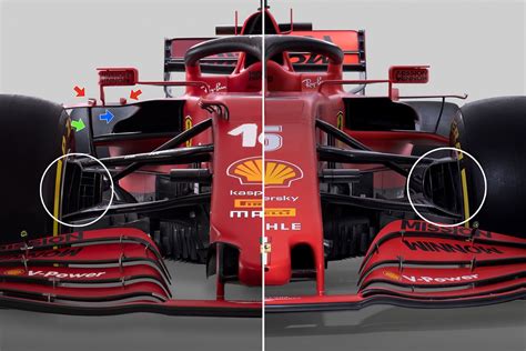 F1 As Novidades Da Ferrari Para O Sf21 Carro Da Temporada 2021