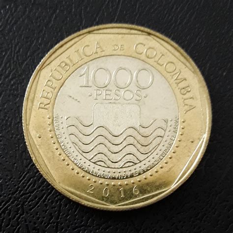 Minha Coleção De Moedas Moedas De Peso Colombiano Monedas De Peso