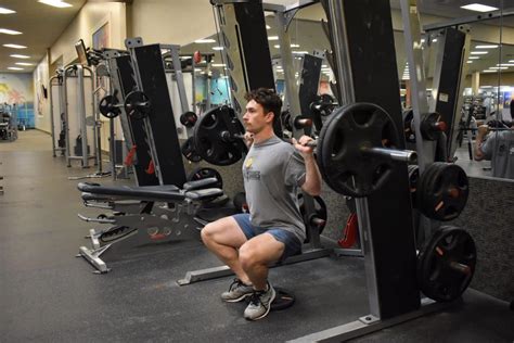 Smith Machine Squats How To And Exercise Guide