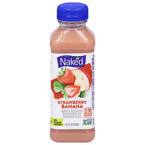 Naked Juice Strawberry Banana 15 2 Fl Oz Shop Holiday Market Canton