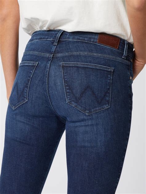 Damskie Spodnie Jeansowe Wrangler Skinny True Dark W K Jy Z W Kjy Z