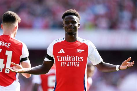 Arsenal Player Ratings Vs Wolves Bukayo Saka Razor Sharp As Martin