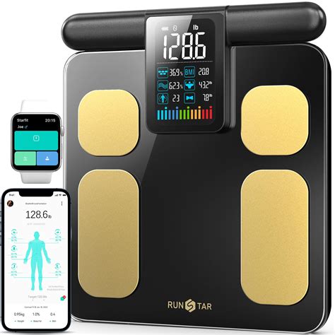 Runstar Scale For Body Weight And Fat Percentage Electrodes High