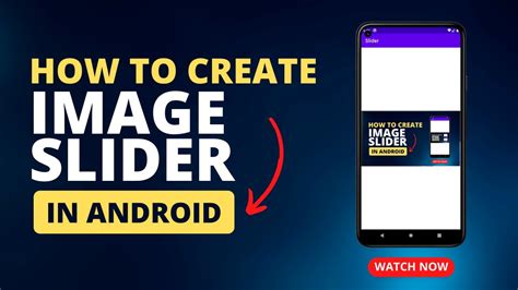 How To Create Image Slider In Android Studio Youtube