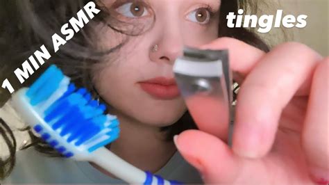 One Minute Asmr You Will Get Tingles Youtube