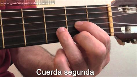 Acorde De Guitarra Re Mayor Desde Cero Youtube