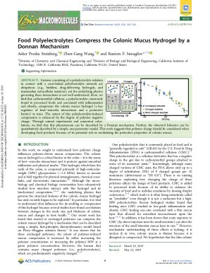 Fillable Online Ismagilovlab Caltech Food Polyelectrolytes Compress The