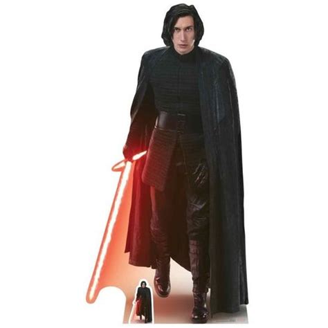 Figurine En Carton Taille R Elle Kylo Ren Star Wars Viii Cdiscount Maison