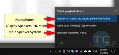 How To Switch Sound Output Between Headphones And Speakers On Windows