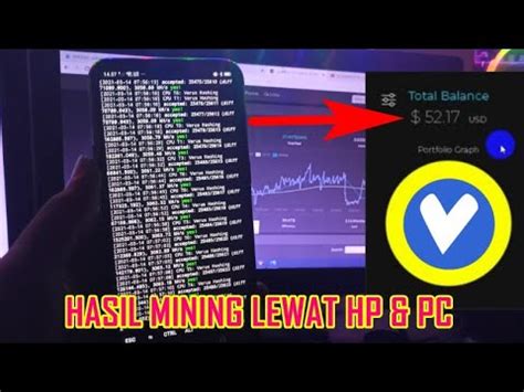 MANTUL Review Hasil Mining Verus Coin Dengan HP Dan PC YouTube