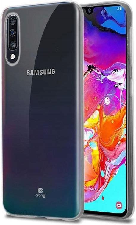 Crong Etui Samsung Galaxy A70 Przezroczysty Etui Na Telefon Ceny I