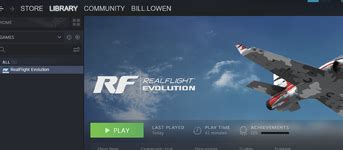 Real Flight Evolution does nothing | RealFlight Forums