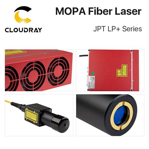 Cloudray JPT LP Series 20W 30W MOPA Pulse Fiber Laser Module With Wide