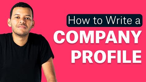 What Is A Company Profile The First Company Presentation You Should