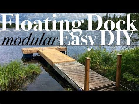 DIY Floating Dock: How To Build | Modular Design | Floating dock plans ...