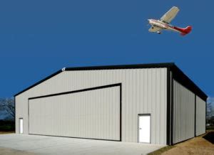 Steel Aircraft Hangars Prefab Airplane Hangar Kit