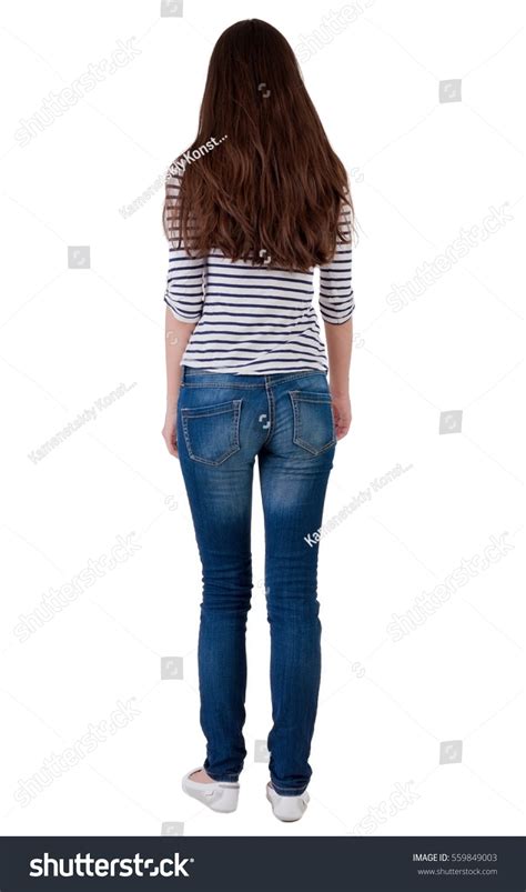 201897 Girl Standing Back Bilder Stockfotos Und Vektorgrafiken