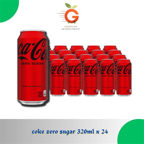 Greenshinesg Coke Zero Sugar 320ml X 24 Pcs Carton Deals Shopee