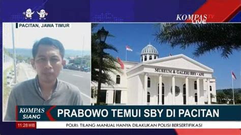 Breaking News Prabowo Subianto Tiba Di Pacitan Dan Bertemu Dengan Sby