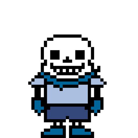 Pixilart Underswap Sans Overworld By King Squid