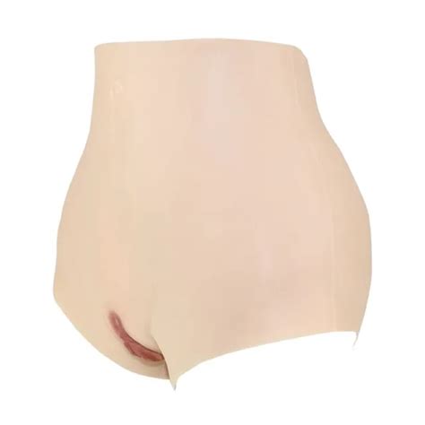 Silicone Fake Vagina Crossdresser Panties Hip Shaping Pants Enhancer