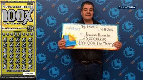 California Man Wins 5 Million On 20 Scratch Off Ticket 6abc