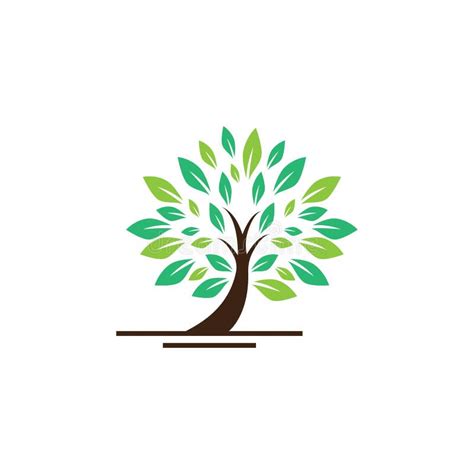 Logo Dell Icona Dell Albero Delle Date Vector Illustration