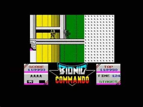 Bionic Commando K Zx Spectrum Full Game Youtube