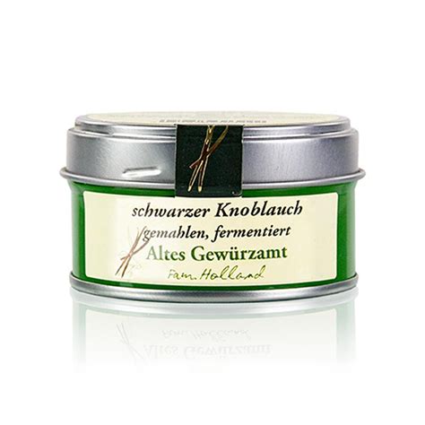 Altes Gewürzamt Schwarzer Knoblauch gemahlen CHEFSTORE CH