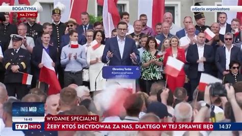 Tvp Info On Twitter Premier Mateusz Morawiecki Rozpoczynamy Nasz