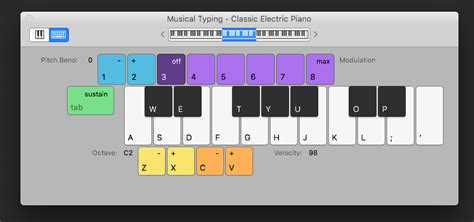 How To Play Music Using Your Mac S Keyboard With Garageband S Musical