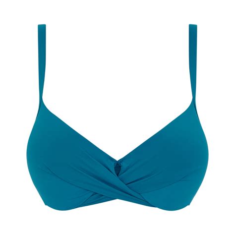 Bikini Top Med Fyld Chantelle Tanna Push Up Bikini Top Atlantis