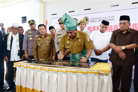 Infopublik Peresmian Kantor Camat Hamparan Perak Yang Baru