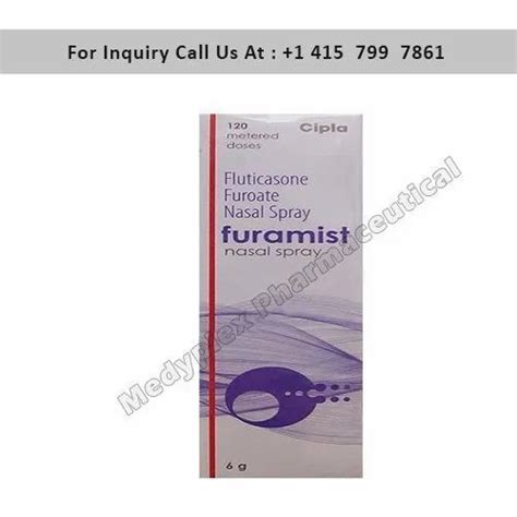 Cipla Furamist Nasal Spray 6 Mg For Clinical Packaging Size 10 X 10