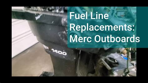 Fuel Line Replacements Merc Outboards YouTube