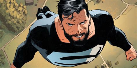 Superman Dons Black Suit In Pre-Snyderverse Concept Art