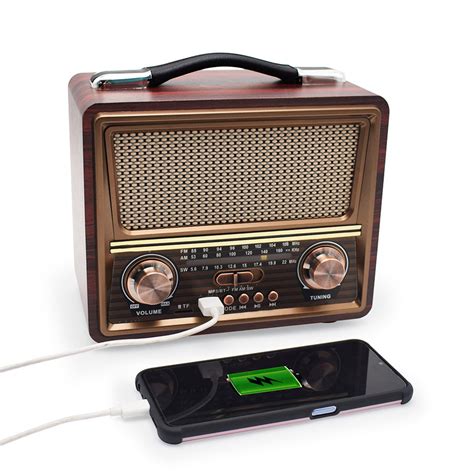 Radio Retro Retropolis Seattle Usb Bluetooth Powerbank Mah