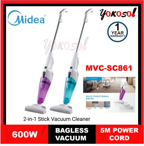 Midea Mvc Sc In Stick Vacuum Cleaner Corded M Lazada