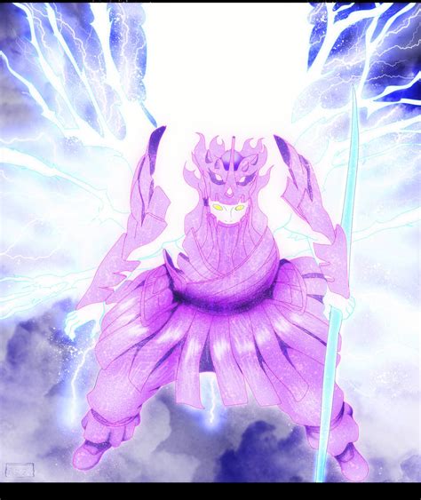 Naruto 696 Indra Susanoo By IIYametaII On DeviantArt