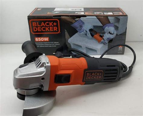 Esmerilhadeira Angular Mm W V Black Decker G Black