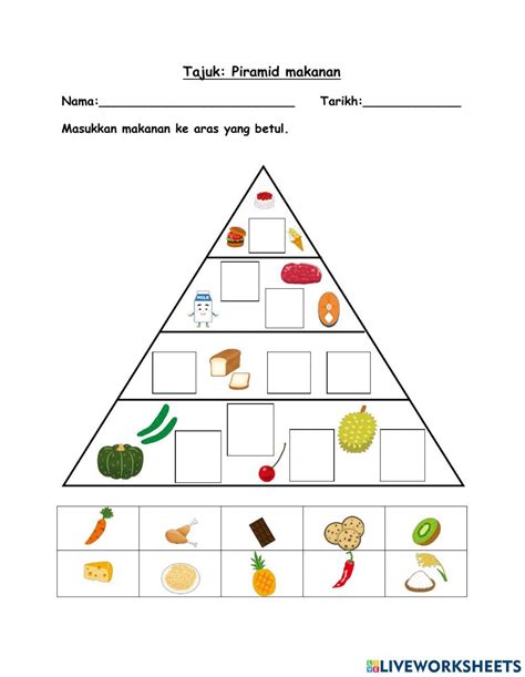 1466295 Lembaran Kerja Piramid Makanan Jtt00000