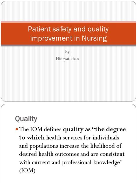 13 Patient Saefty And Quality Improvement Pdf Patient Safety Joint Commission