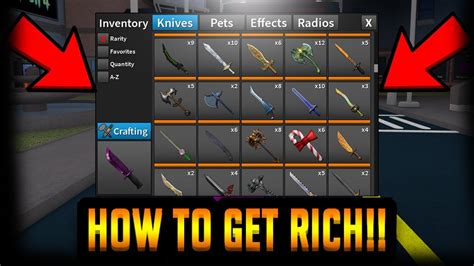 How To Get Rich Quick In Roblox Assassin [2021 Tips] Youtube